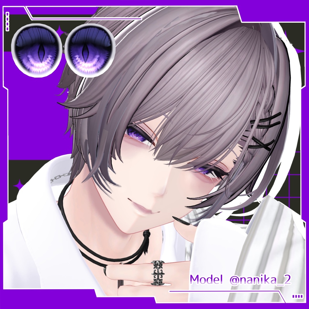 💚 3アバター対応 💚 signalize.9_Eye & Make up Texture + PSD