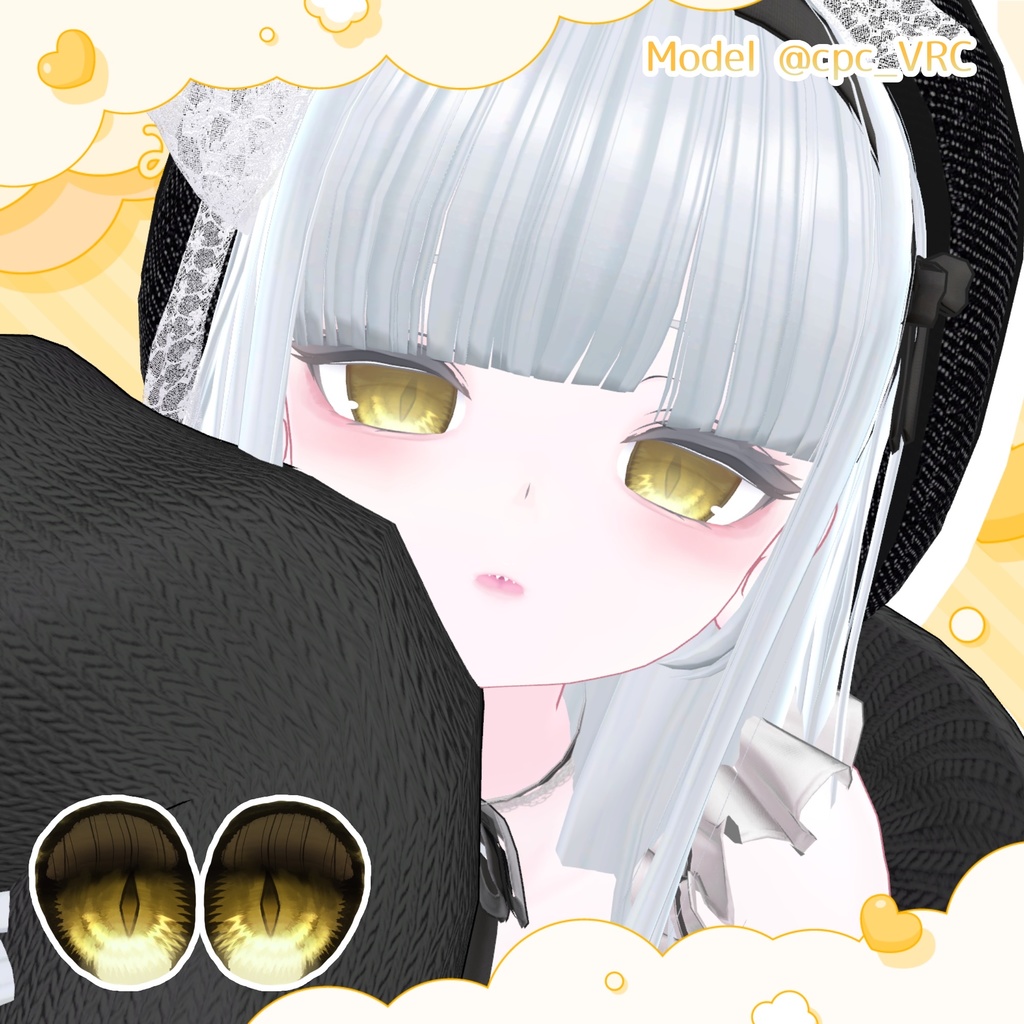 💚 3アバター対応 💚 signalize.9_Eye & Make up Texture + PSD