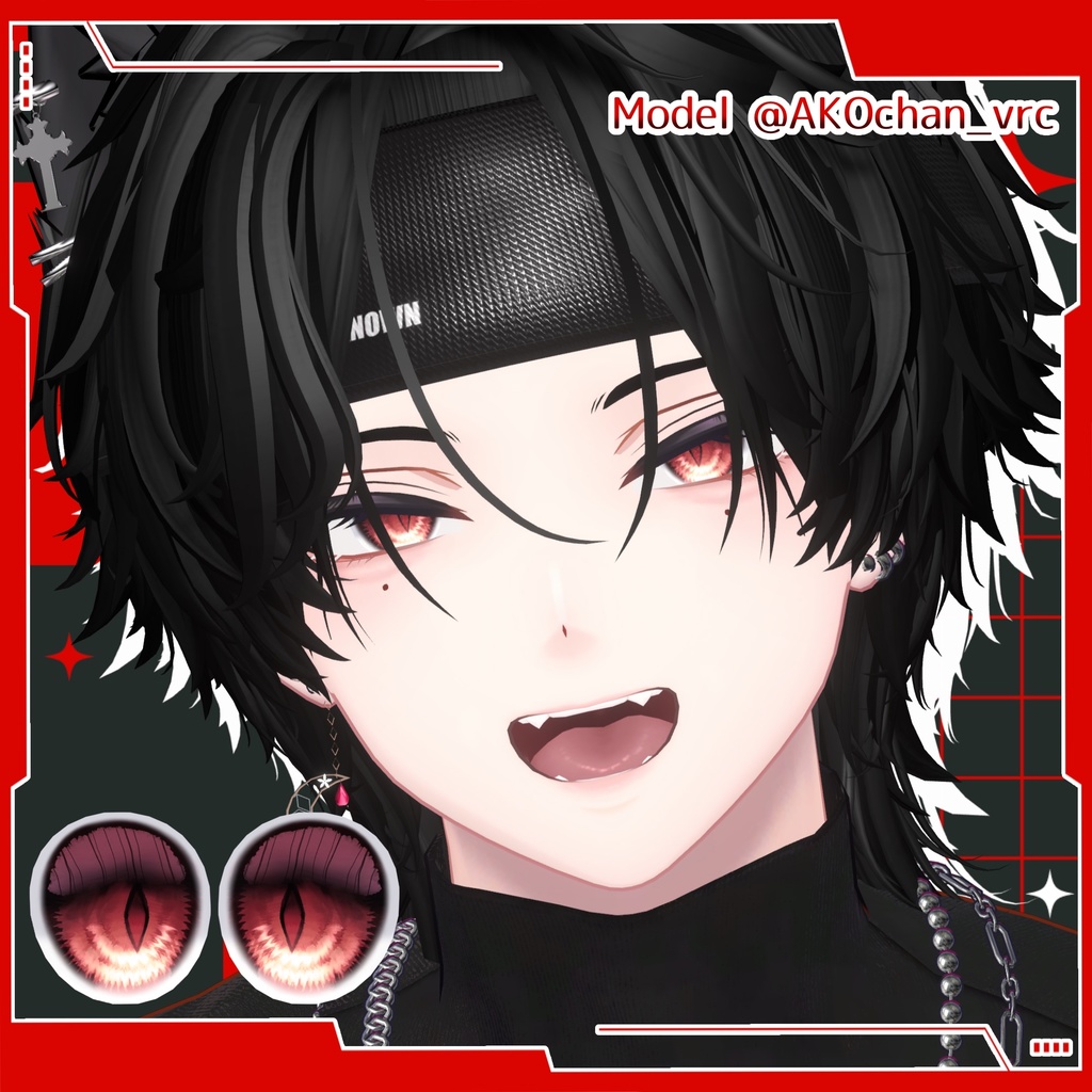 💚 3アバター対応 💚 signalize.9_Eye & Make up Texture + PSD