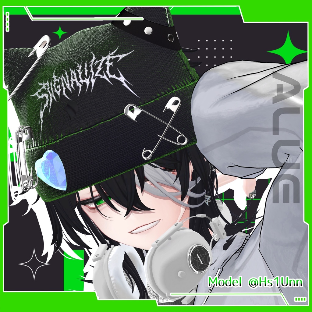 💚5アバター対応💚 Y2K Knit Hat