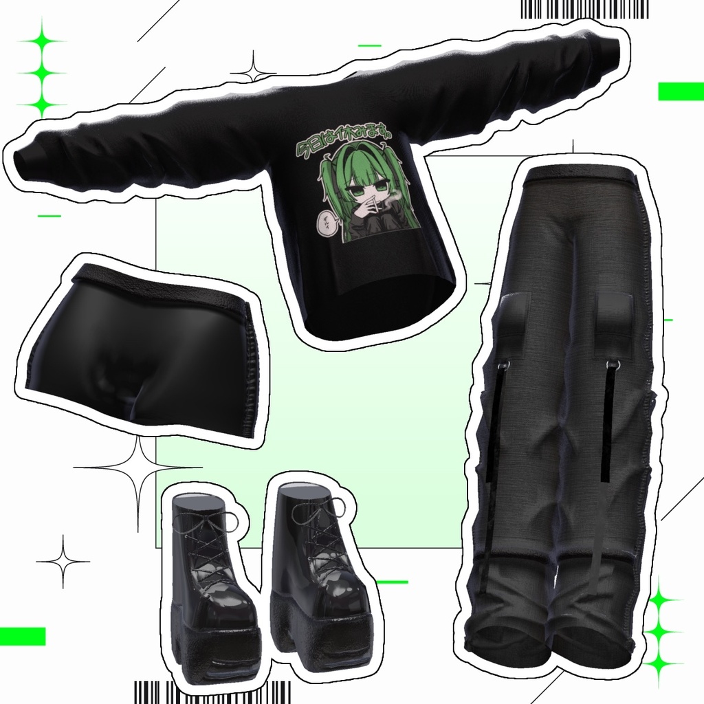 💚12アバター対応💚 under noct