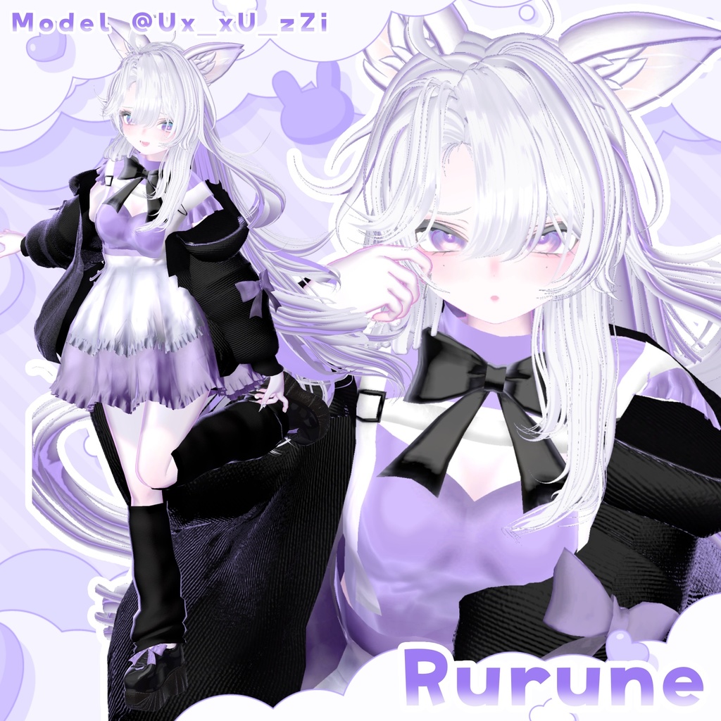 💚6アバター対応💚 Noir void maiden