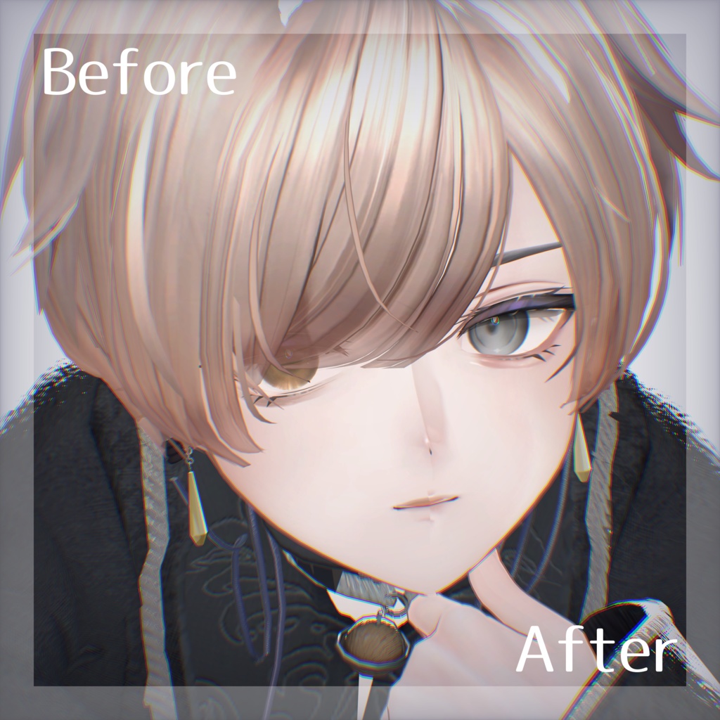 💚 4アバター対応 💚signalize_Eye & Makeup Texture.2