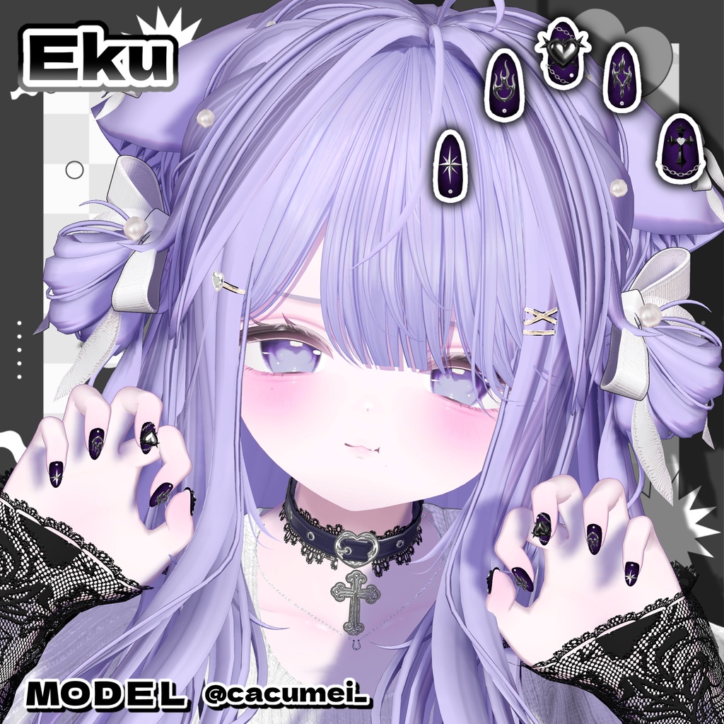 💚 19アバター対応 💚signalize_Nail ( No.1 )