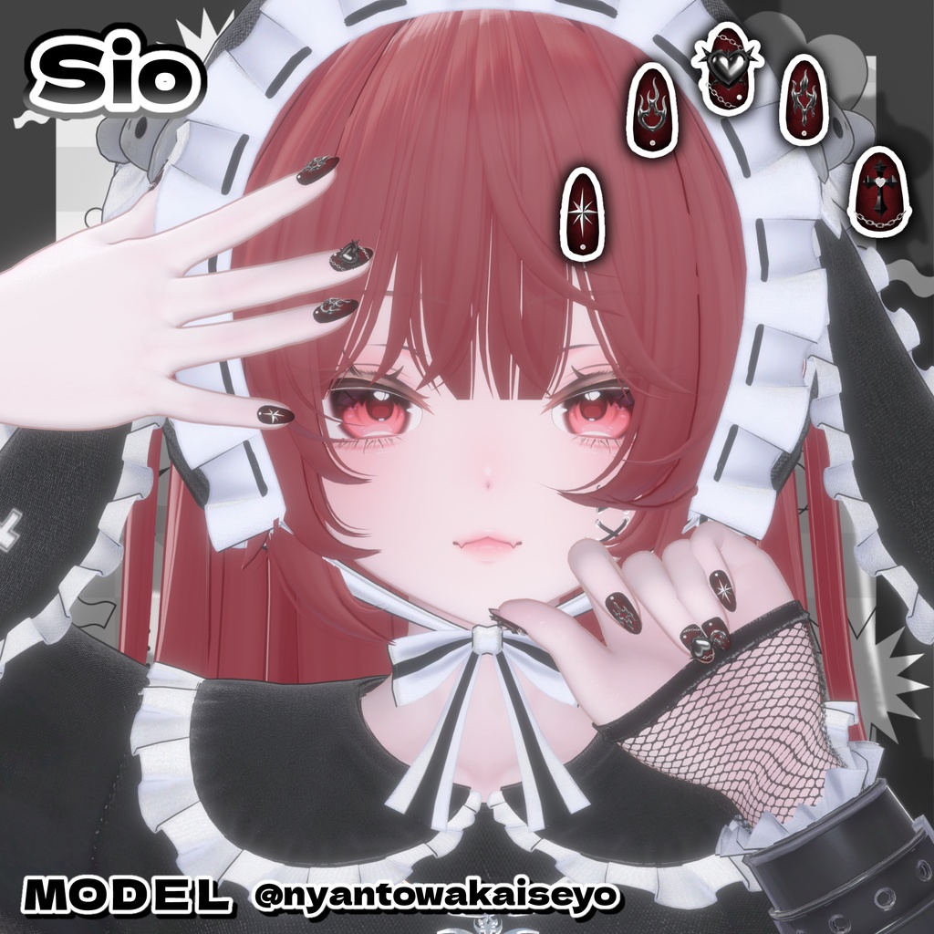 💚 19アバター対応 💚signalize_Nail ( No.1 )