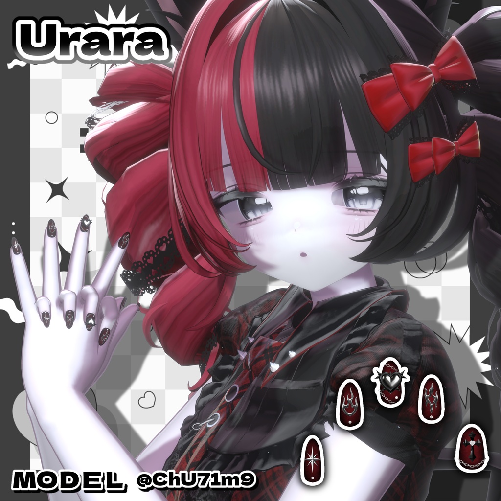 💚 19アバター対応 💚signalize_Nail ( No.1 )