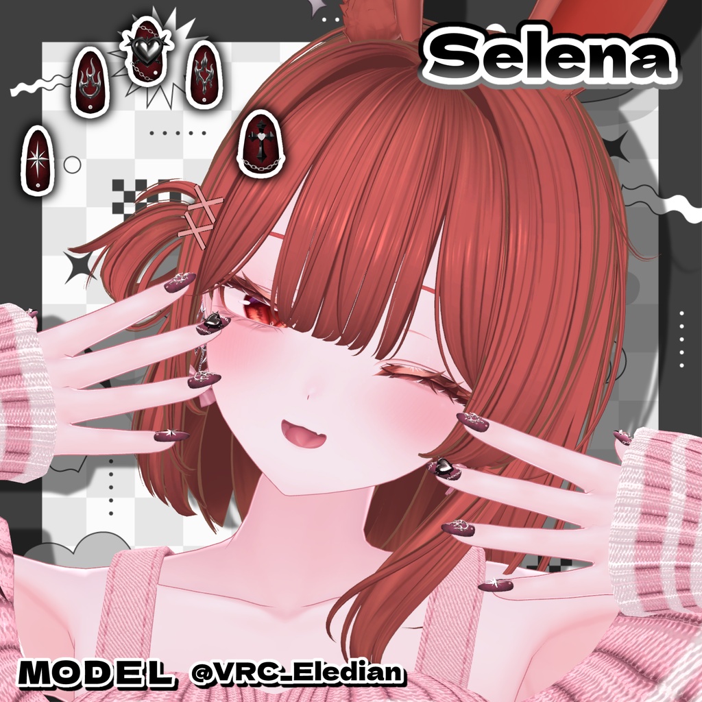 💚 19アバター対応 💚signalize_Nail ( No.1 )