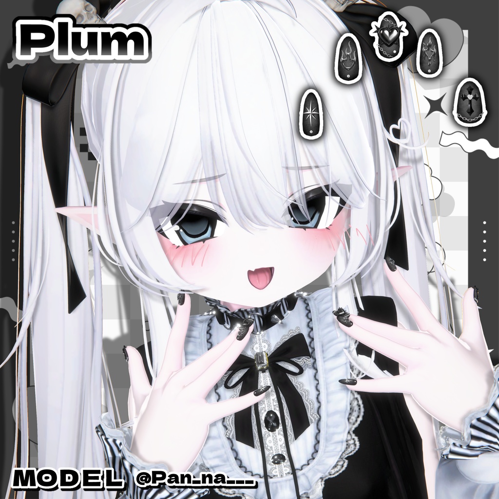 💚 19アバター対応 💚signalize_Nail ( No.1 )