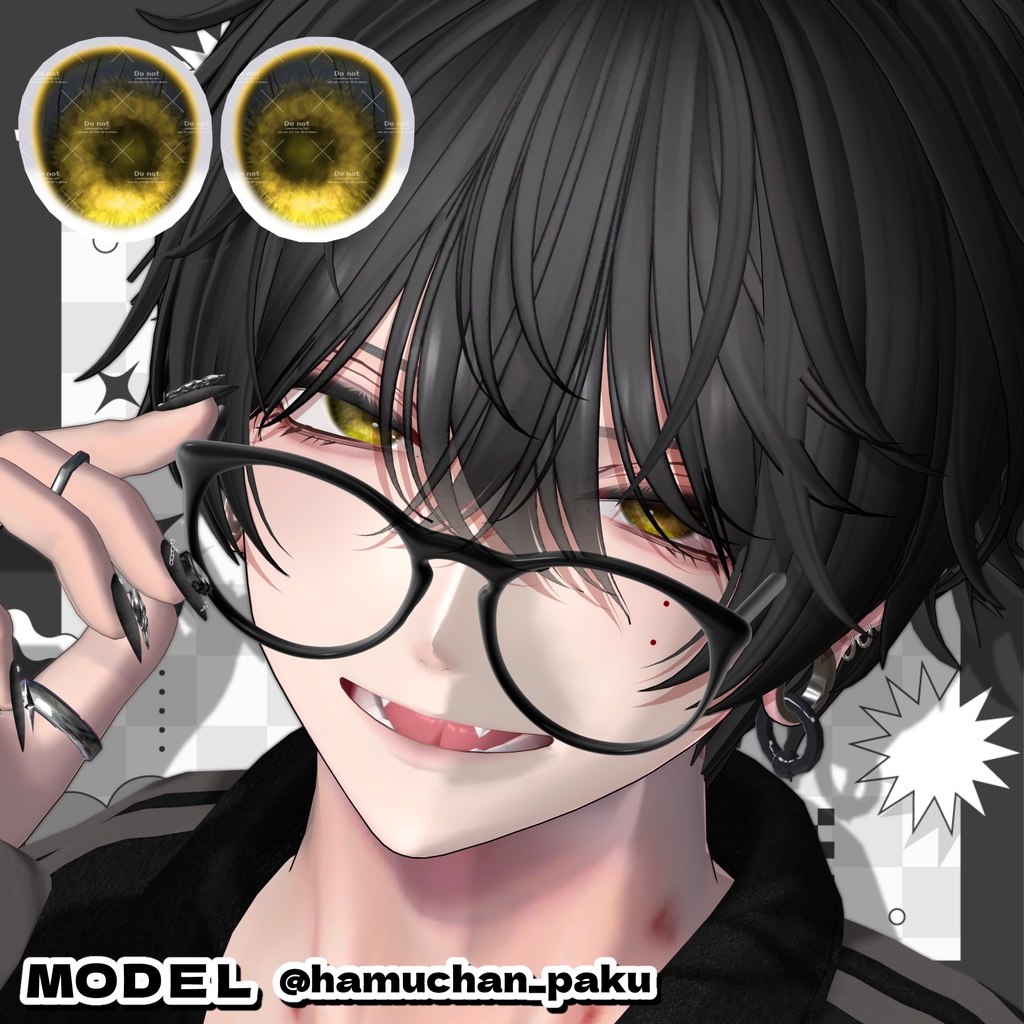 💚 狛乃(Komano)専用 💚 Eye&Make up Texture+SDF No.15