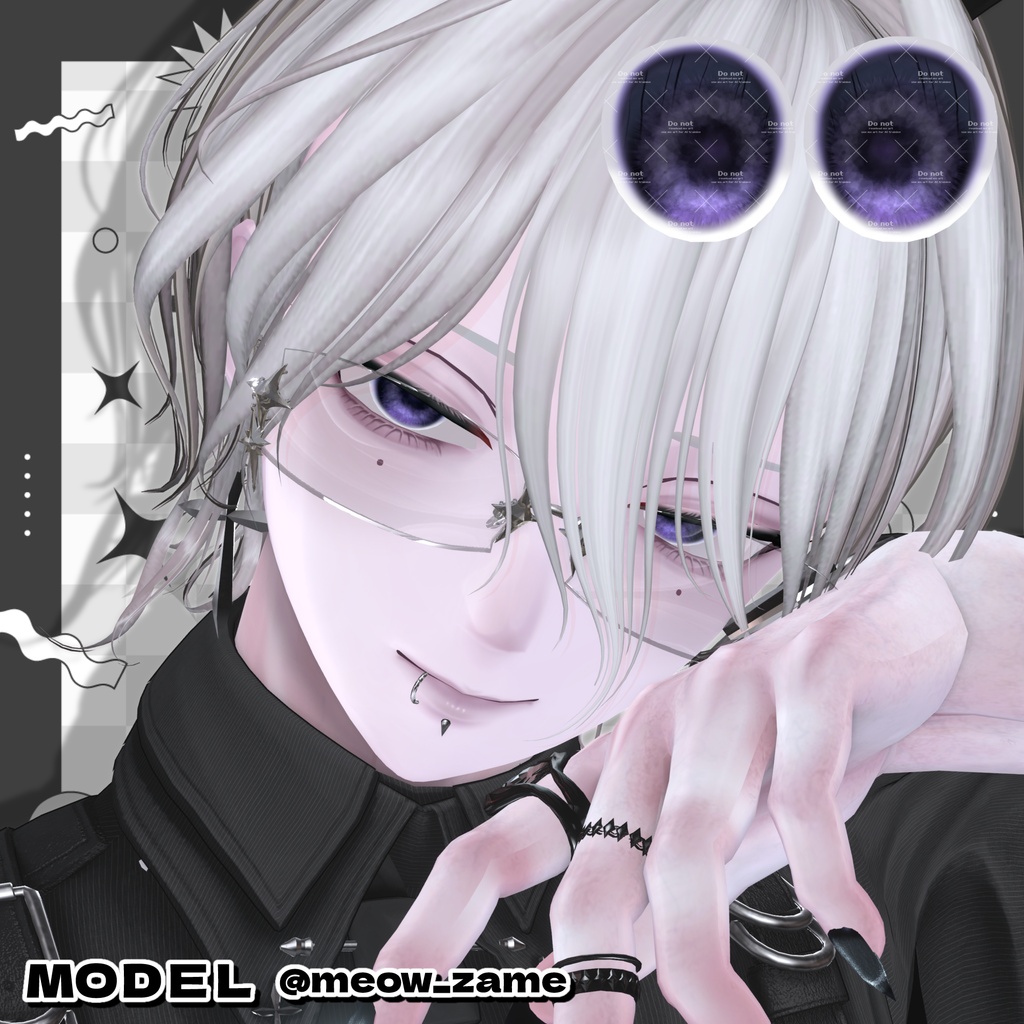 💚 狛乃(Komano)専用 💚 Eye&Make up Texture+SDF No.15
