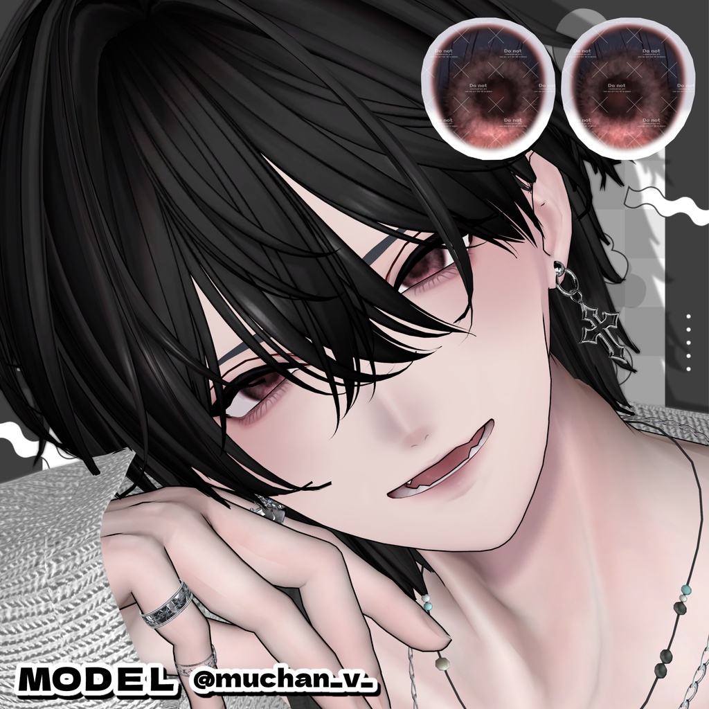 💚 狛乃(Komano)専用 💚 Eye&Make up Texture+SDF No.15