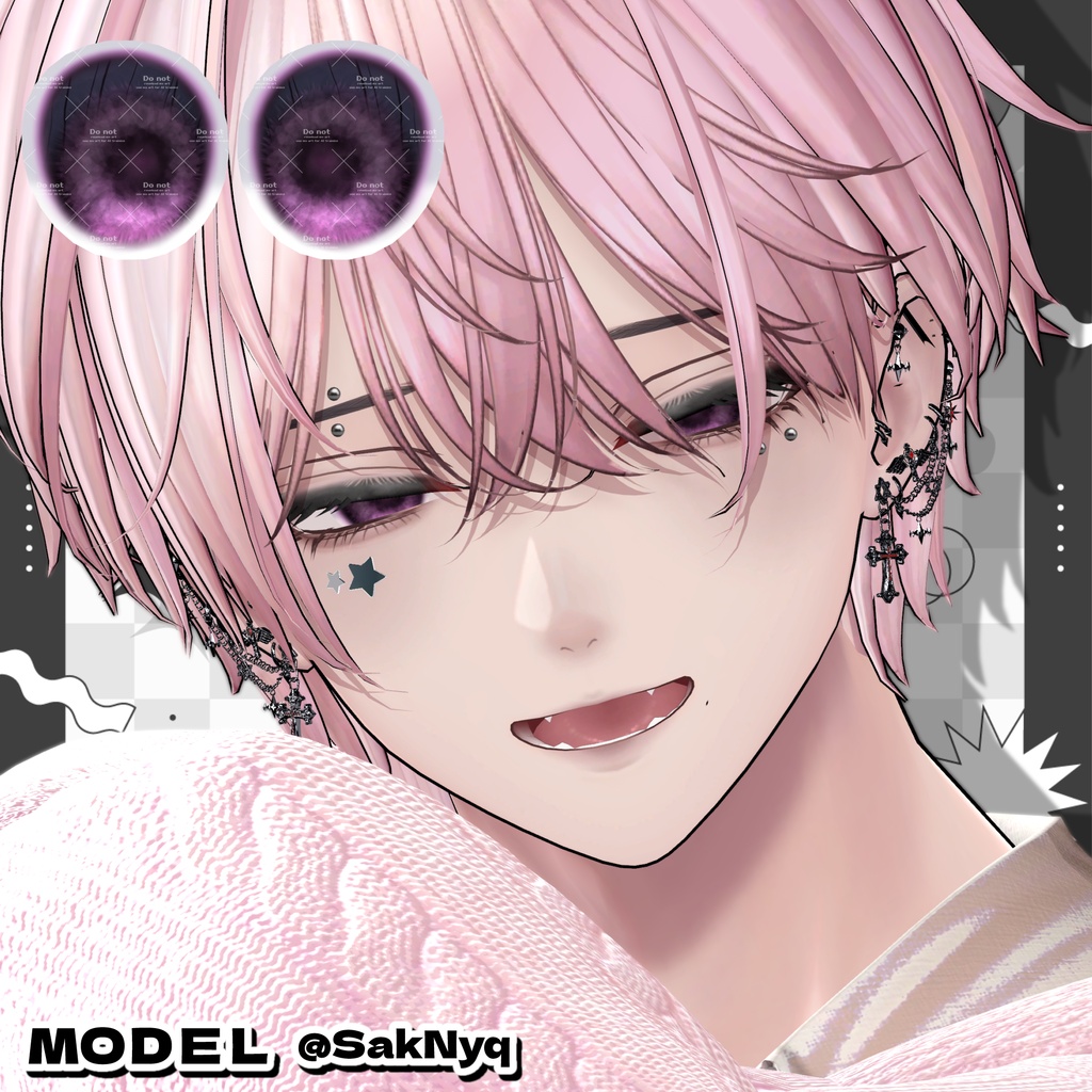 💚 狛乃(Komano)専用 💚 Eye&Make up Texture+SDF No.15