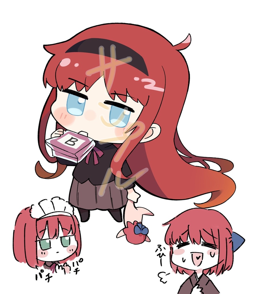 赤主ちゃんさまアクリルキーホルダー