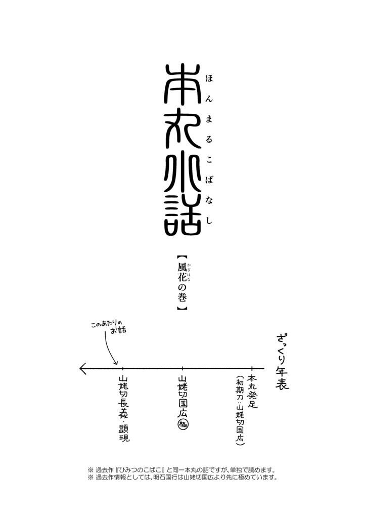 本丸小話 風花の巻