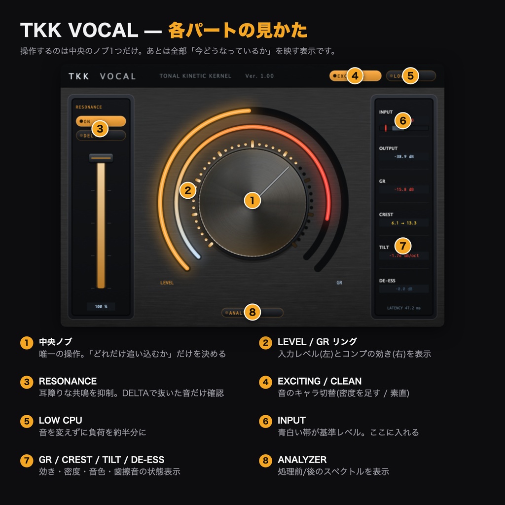 【無償配布】TKK VOCAL — 歌ってみたのボーカル処理はこれ1つで
