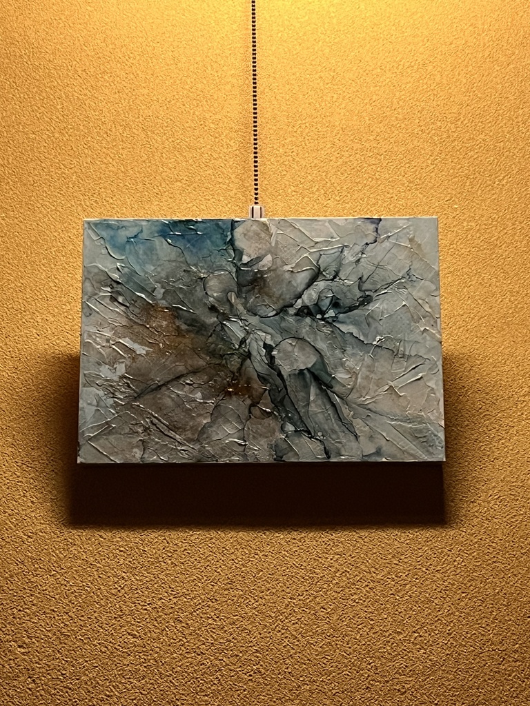 アルコールインクアート)原画)汽水域