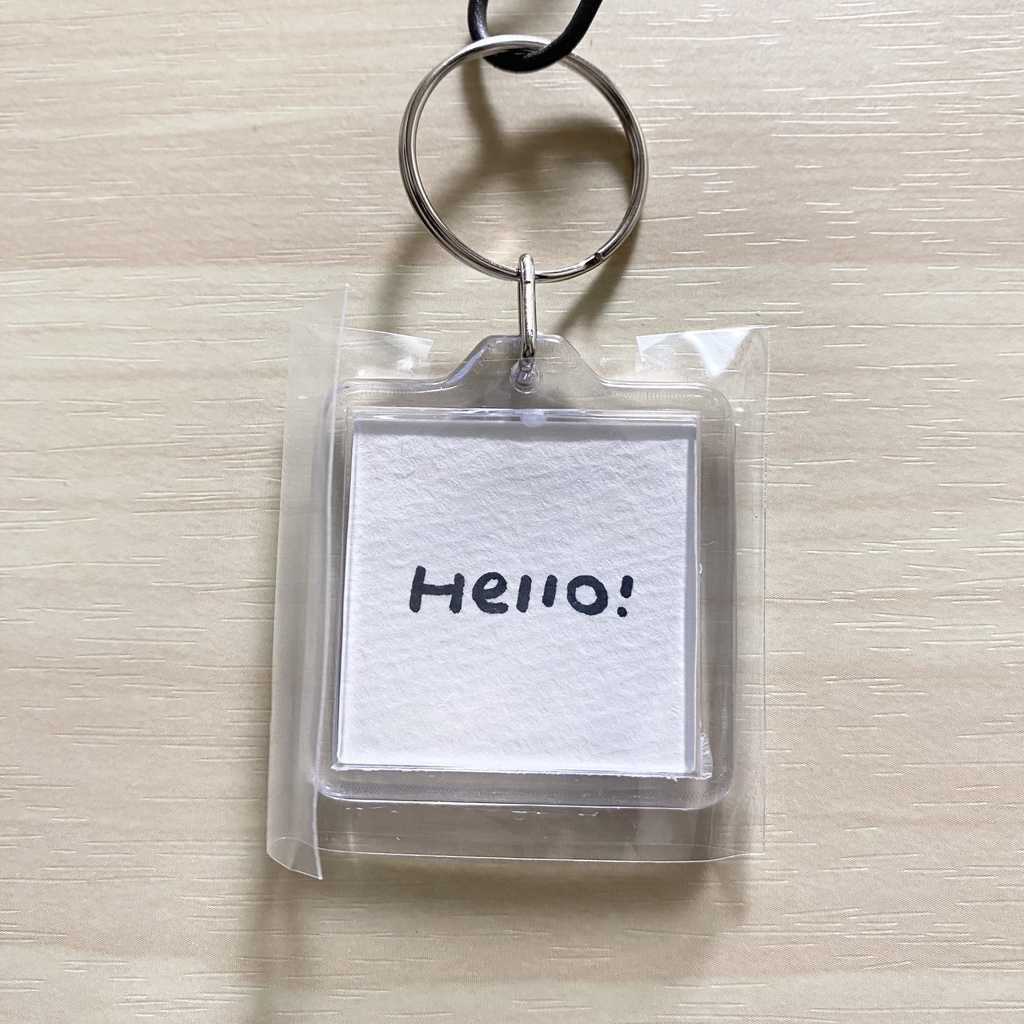 SHIBA手描きキーホルダー