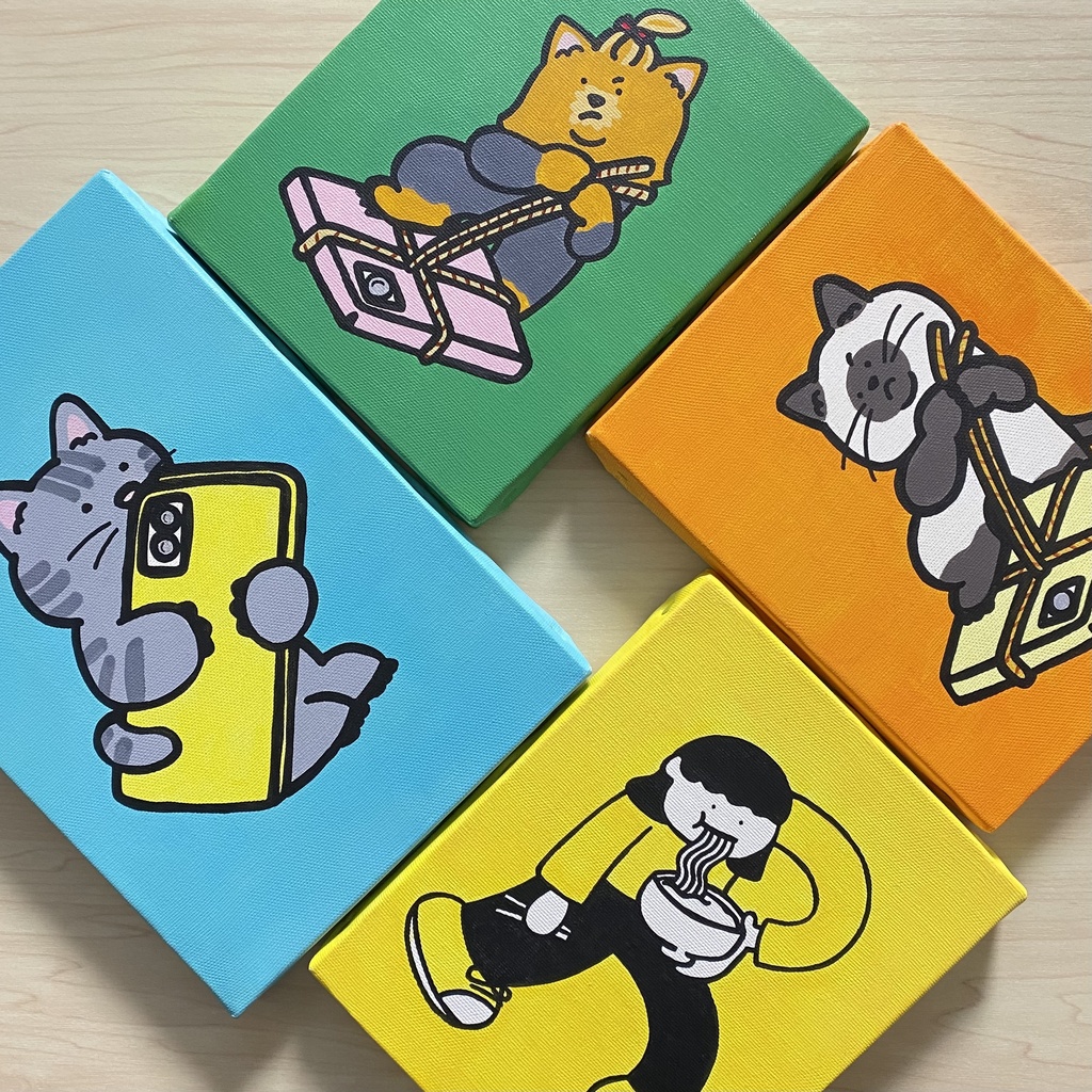 キャンバス原画　大