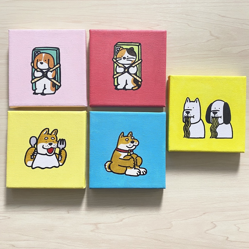 キャンバス原画　小