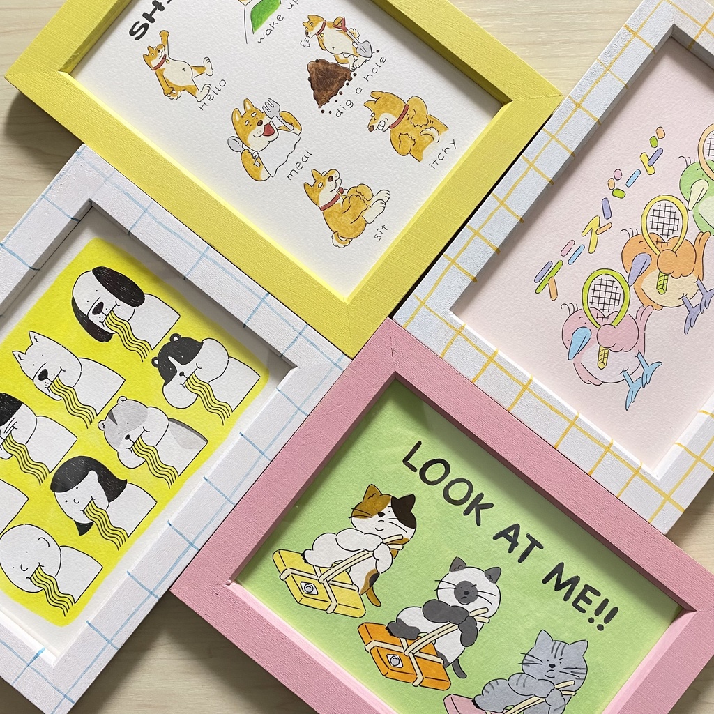 フレーム原画　大