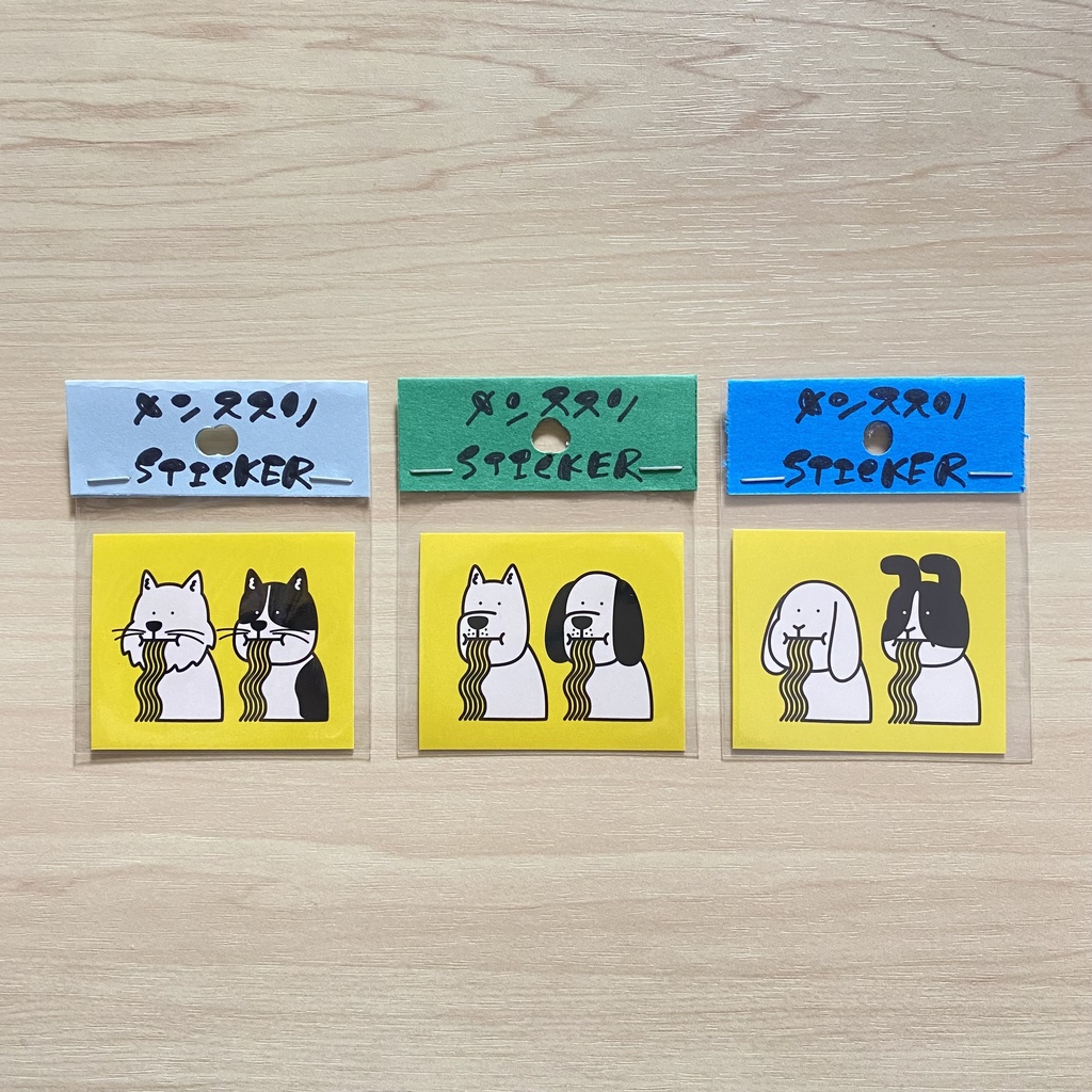 メンススリステッカー