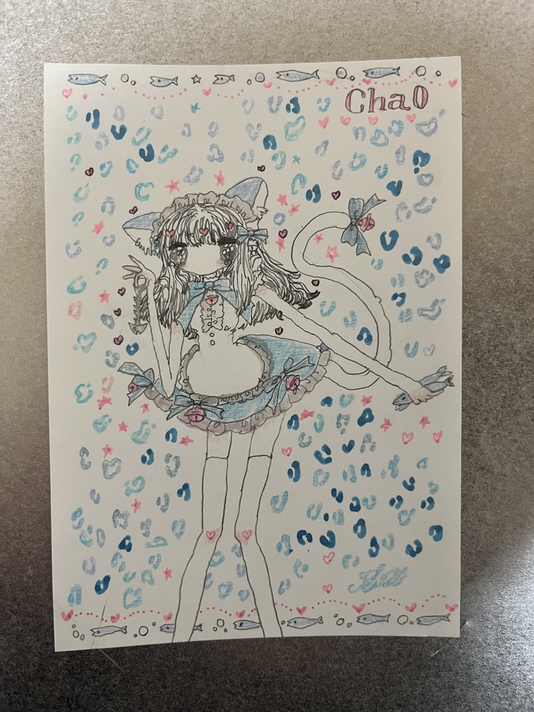 ♡ちゃお♡②ドローイング原画