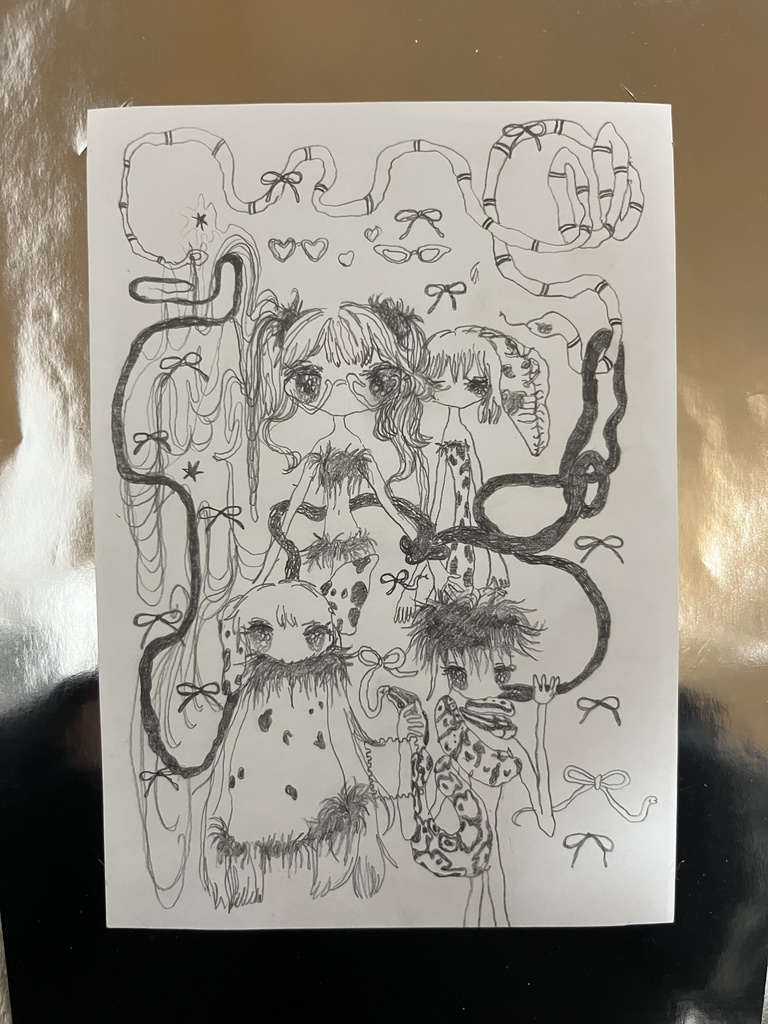 蛇とダルメシアン