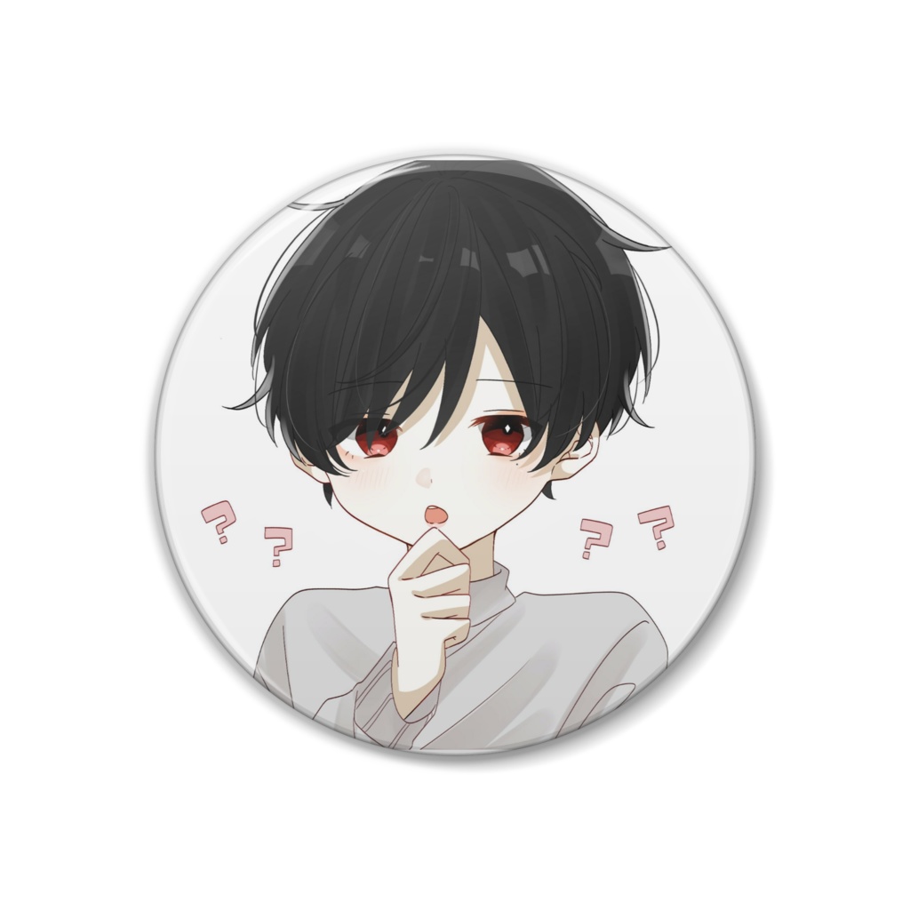 御縁 けいト きゅるるん 缶バッジ