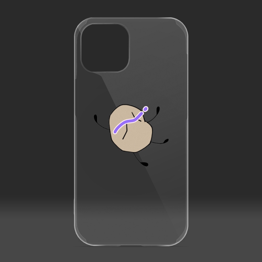 ぽてぃこ /クリアiPhoneケース