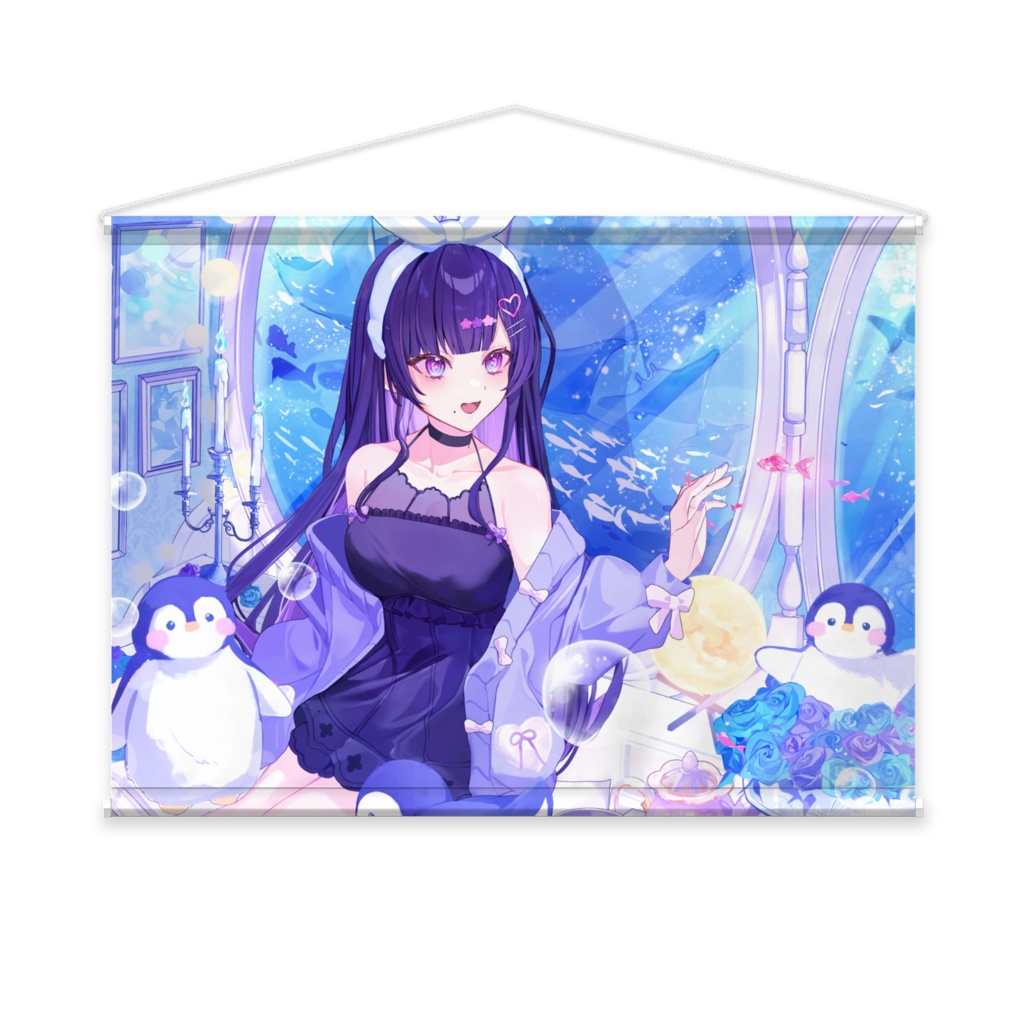 【期間限定】活動4周年記念 タペストリー