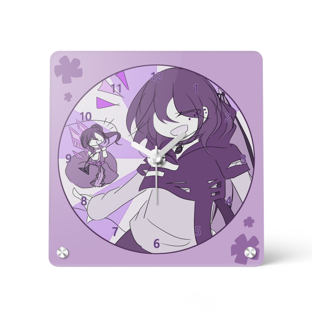 アクリル時計１