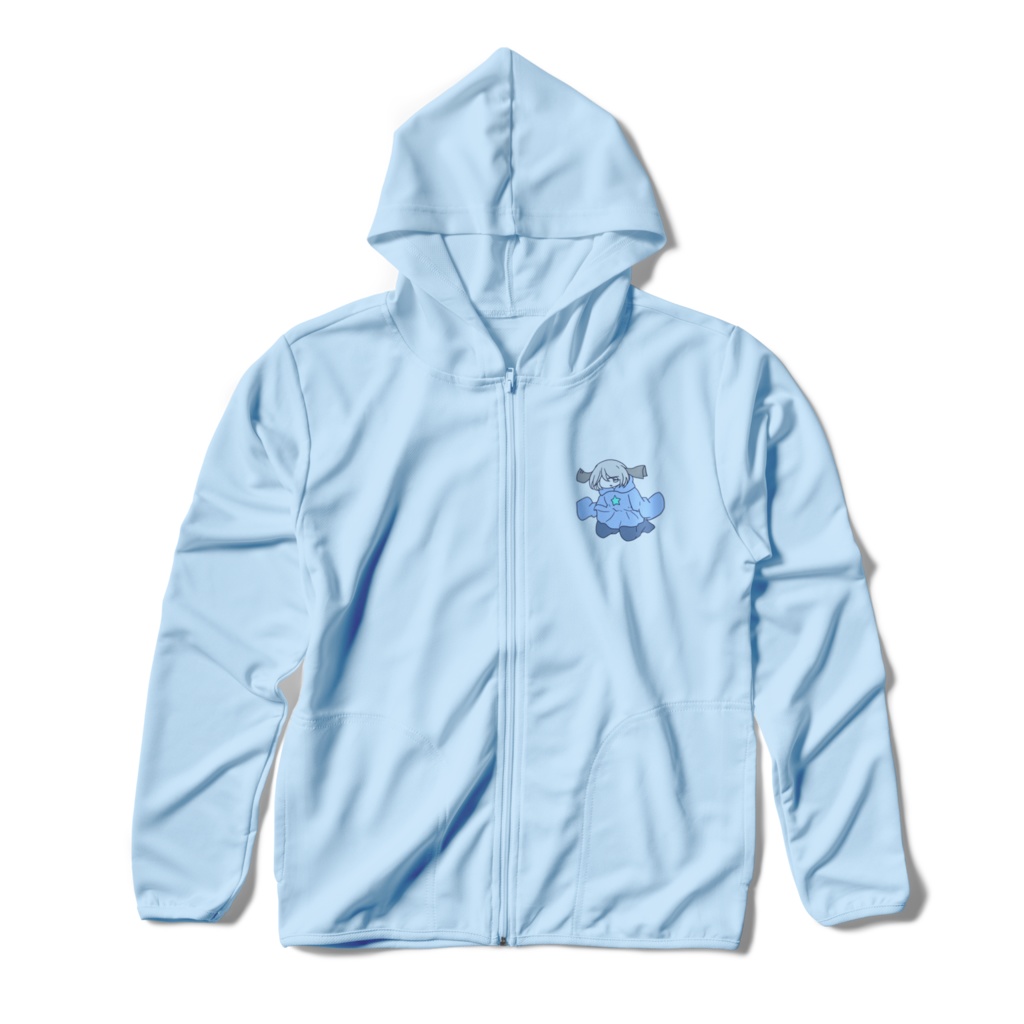 ドライジップパーカー1