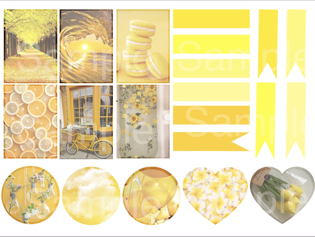 デジタルプランナー用 メモステッカー