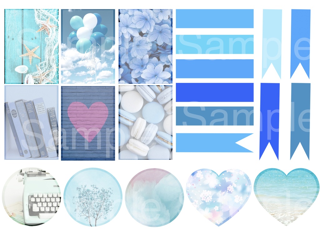 デジタルプランナー用 メモステッカー