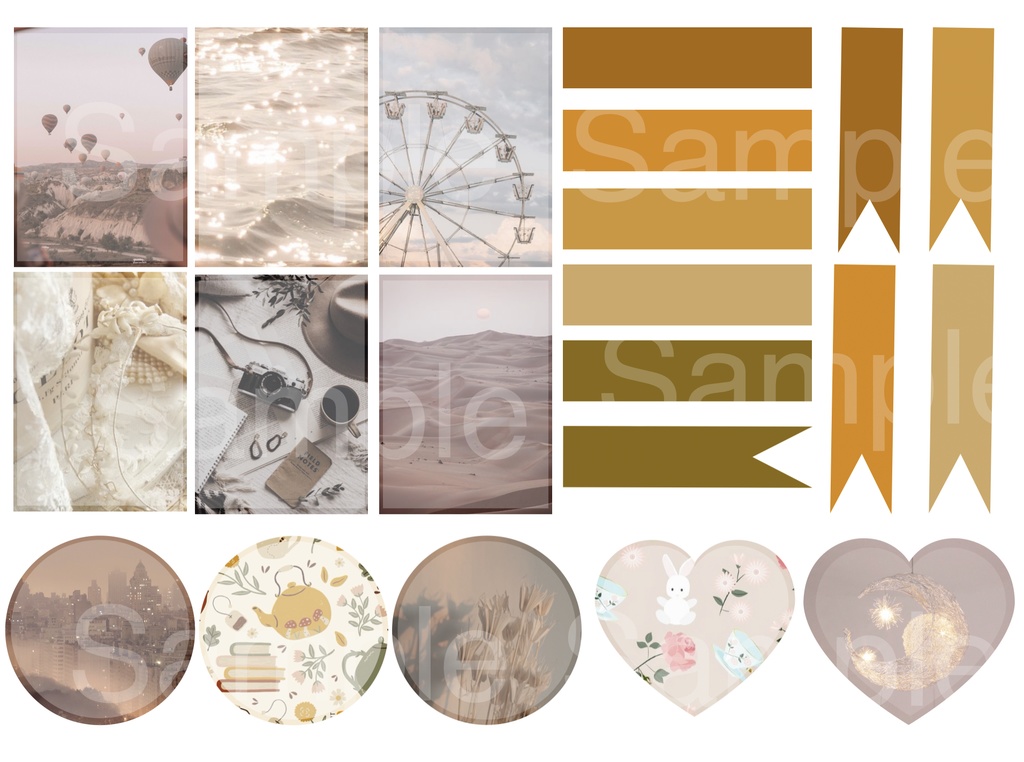 デジタルプランナー用 メモステッカー