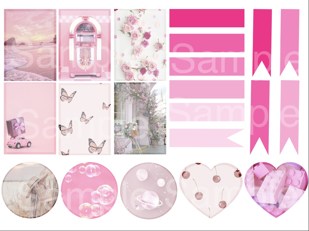 デジタルプランナー用 メモステッカー