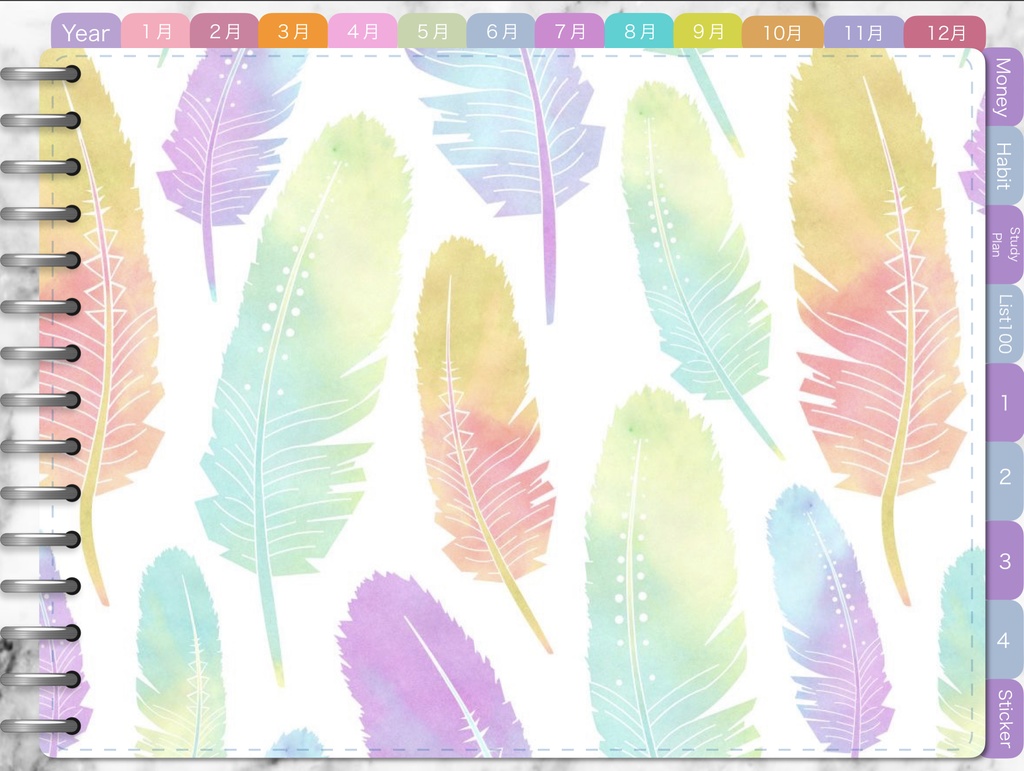 2022ダイアリー ブロックタイプ