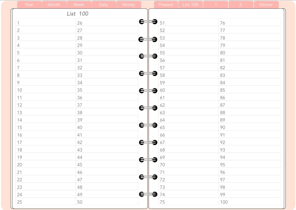 2024 システム手帳