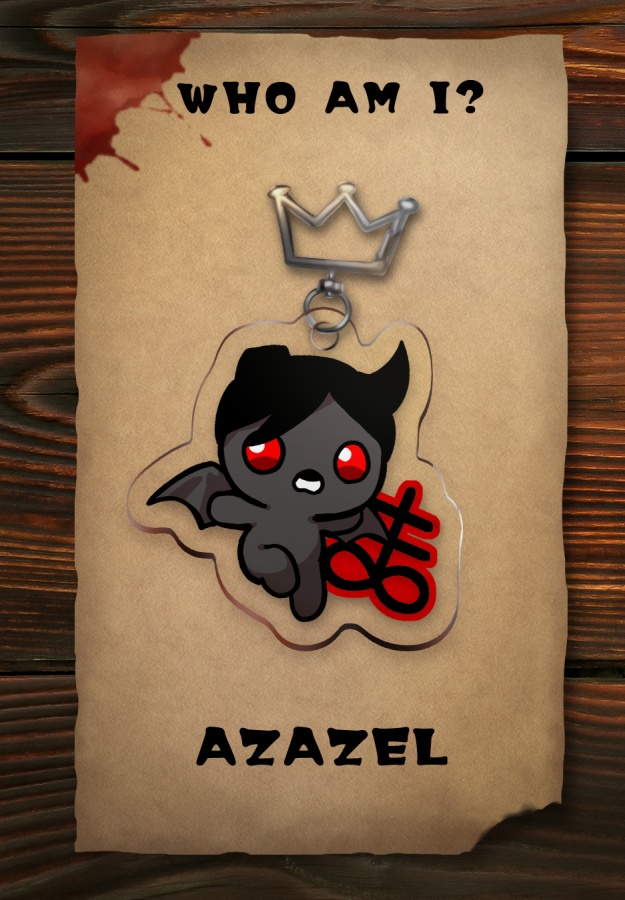 【UNLIMITED EX 4】Isaacアクリルキーホルダー/Azazel