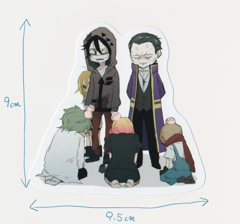 【ステッカー】グレイ一家