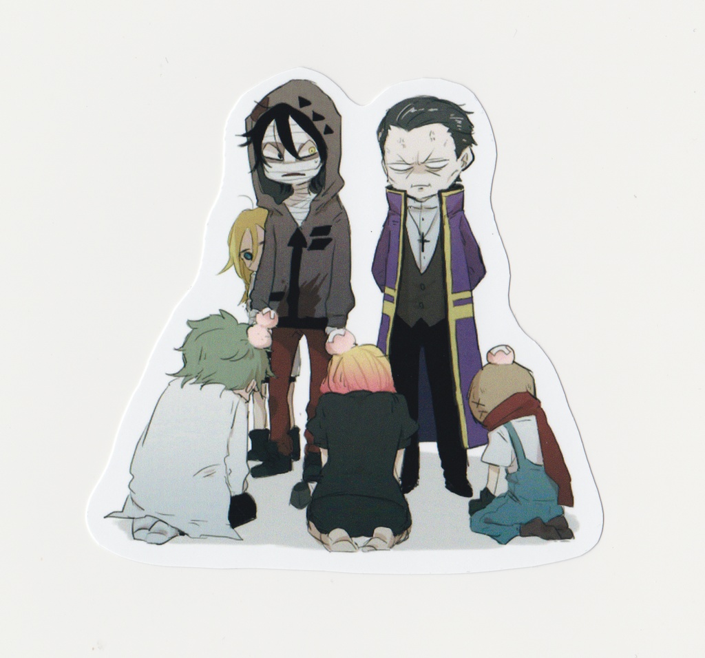 【ステッカー】グレイ一家