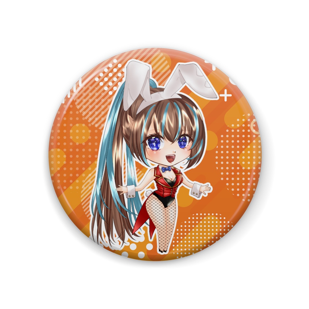若槻姫奈バニーガール缶バッジ