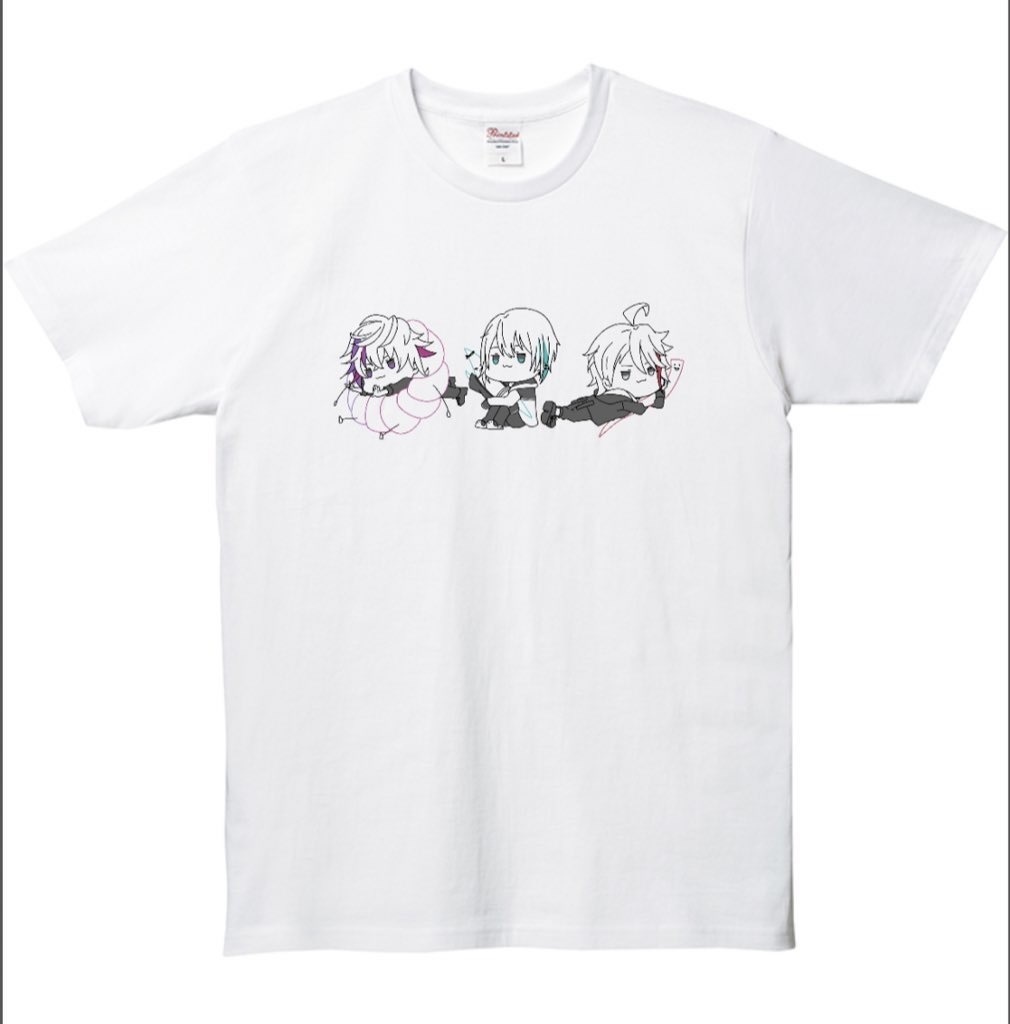 非公式 にじさんじ もちもち飯屋tシャツ 蜜乙女帝国 Booth