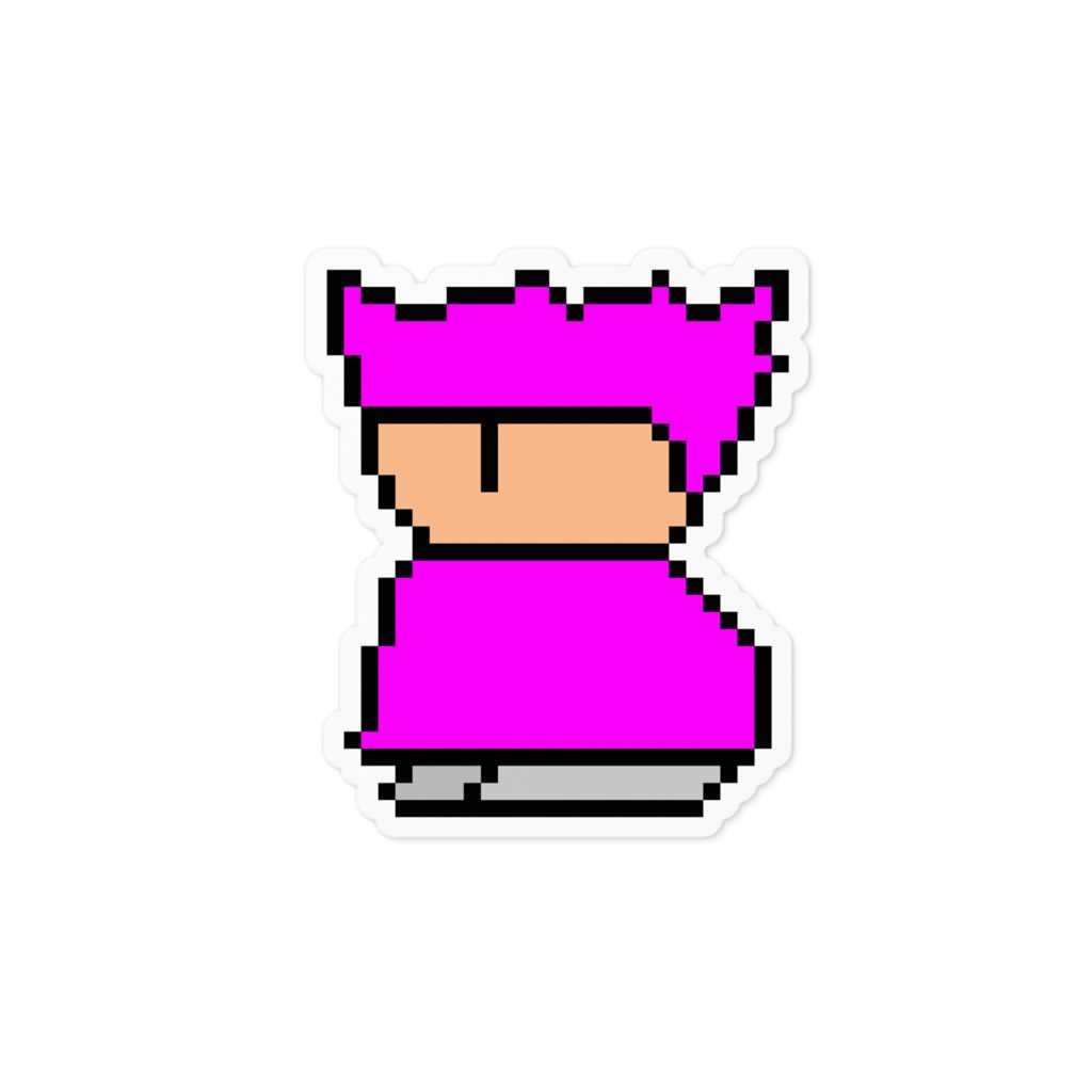 ラシーユとシャドーユのステッカー