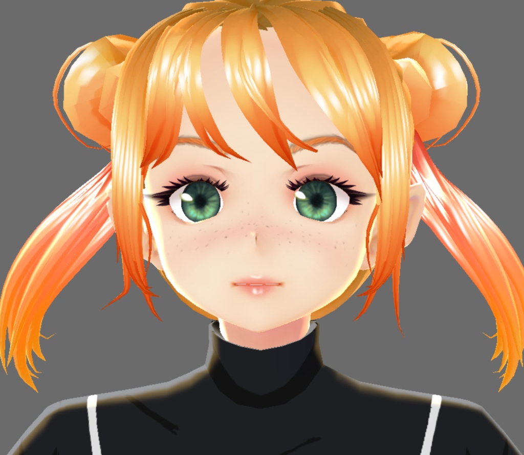 Realistic Green Eyes w/ Highlight