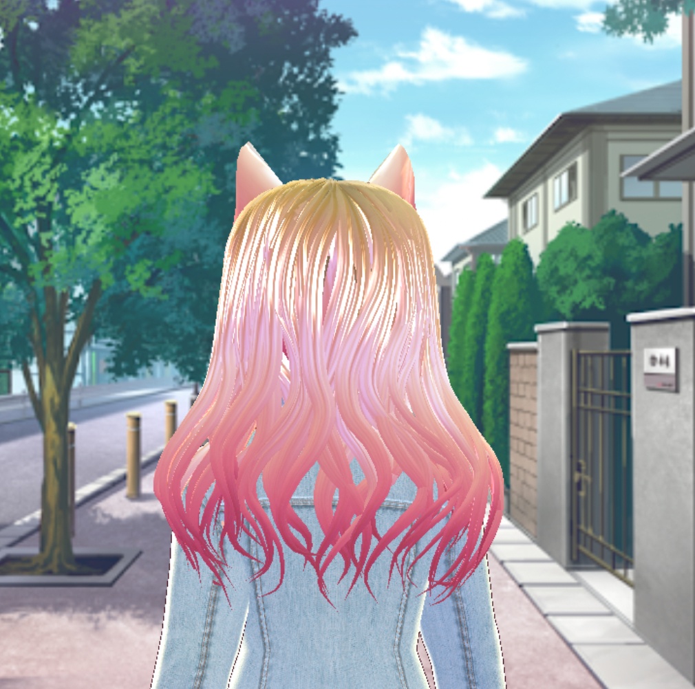 Long Wavy Hair (Vroid)