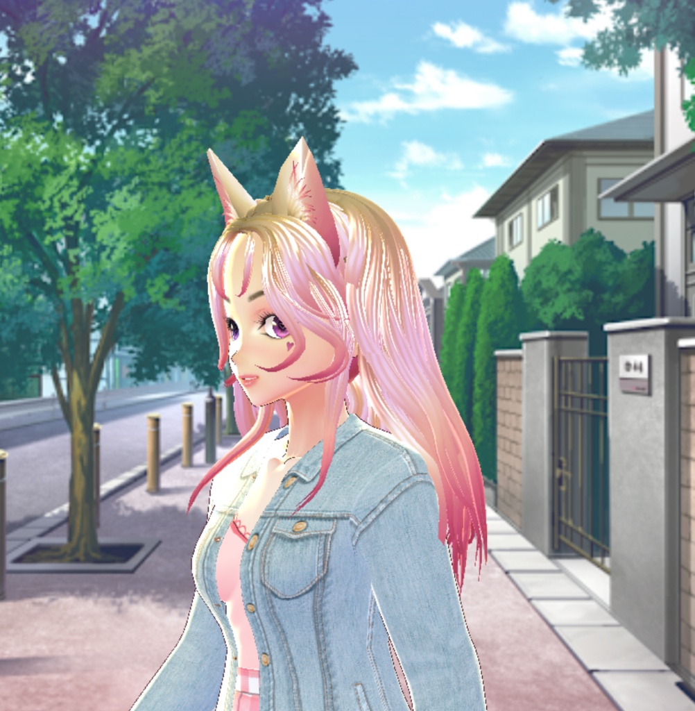 Long Wavy Hair (Vroid)