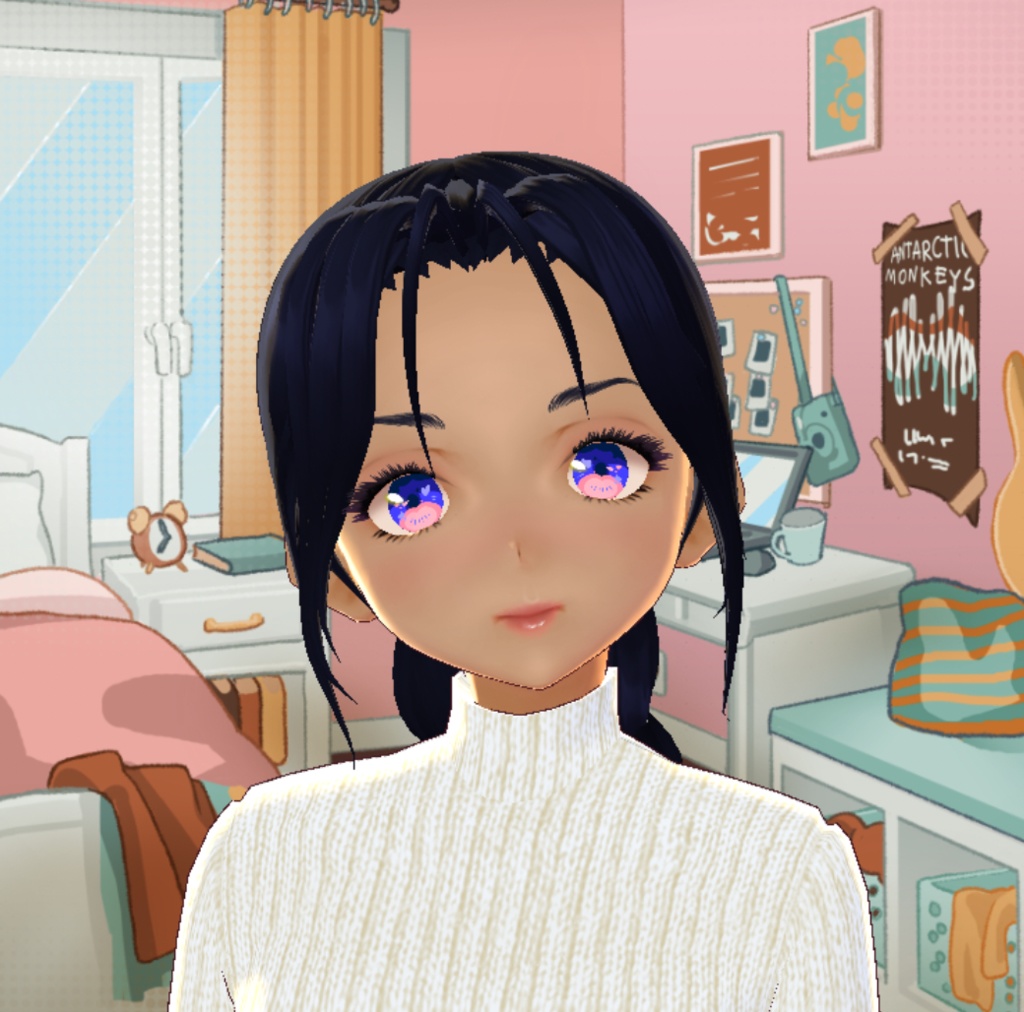 Cute color-block Eyes