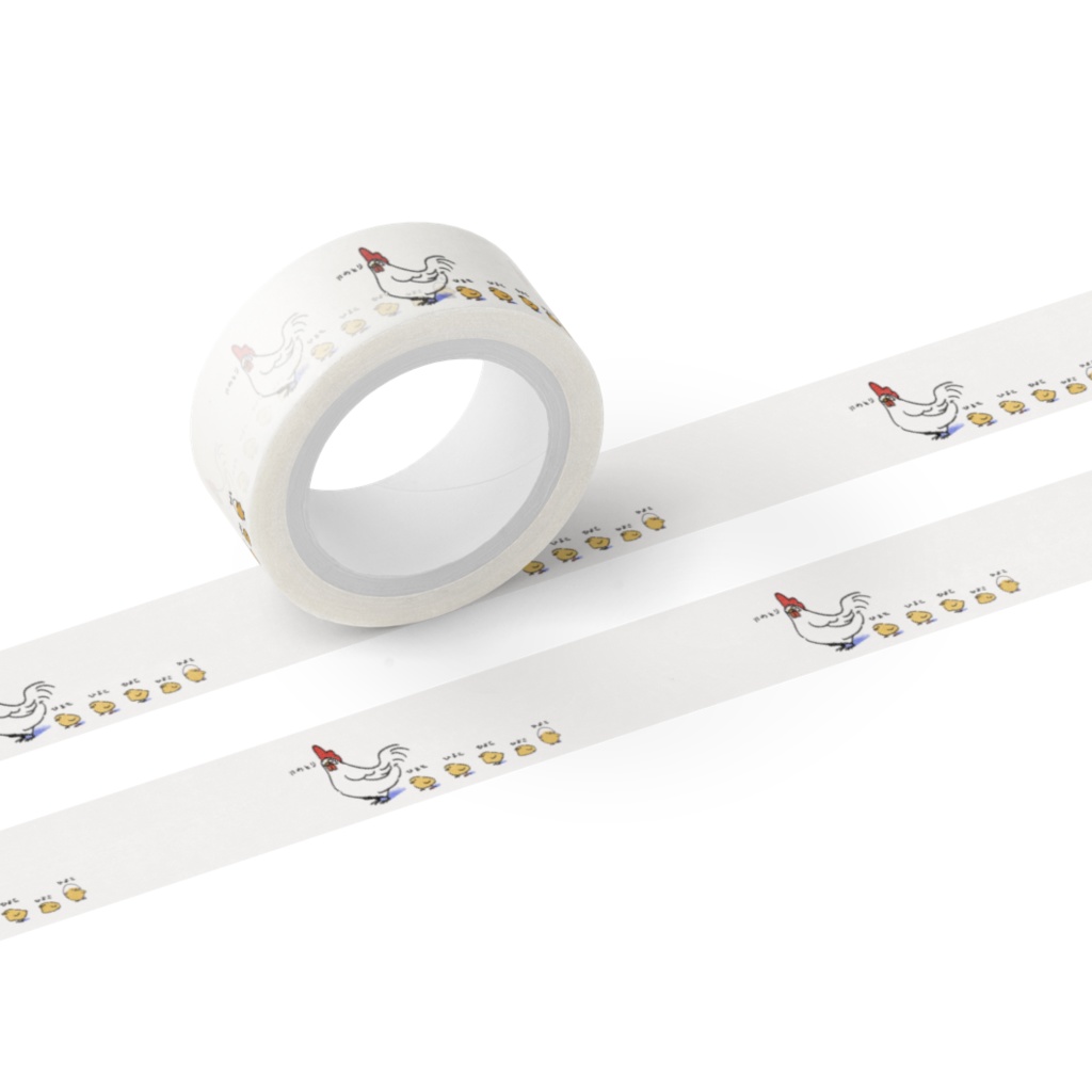 にわとりマスキングテープ