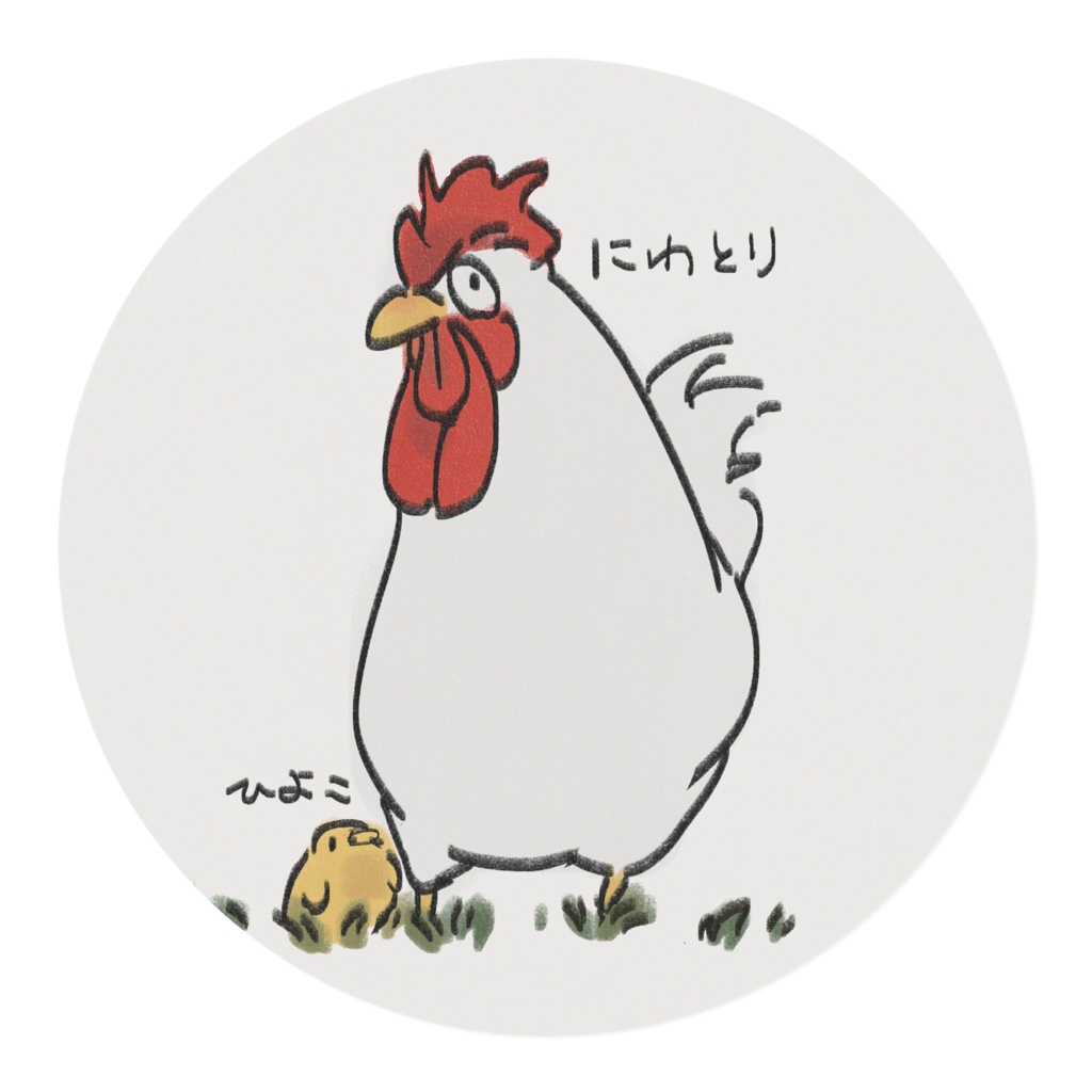 にわとりマスキングテープ